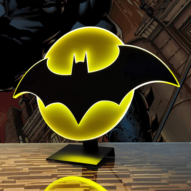 Lámpara de mesa Batman de la Liga de la Justicia de DC Comic