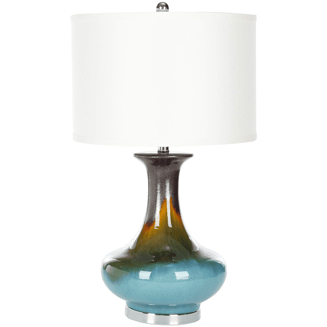 SAFAVIEH Lighting Collection Georgia Reactive Blue Lámpara d