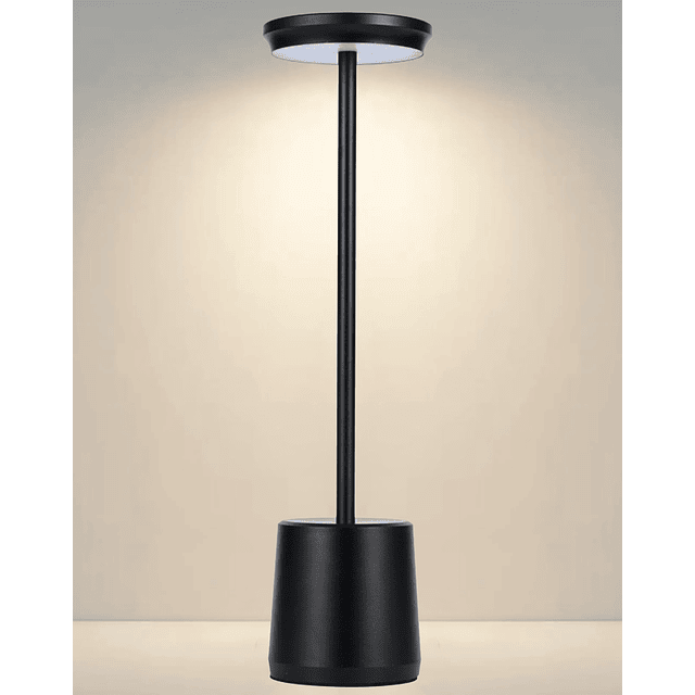 Lámpara de mesa recargable portátil Luz nocturna LED inalámb