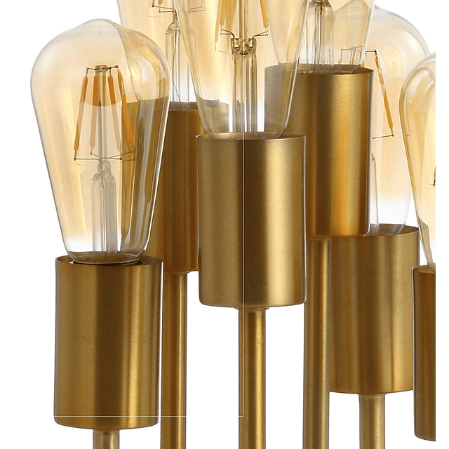 JYL1060A Pleiades Lámpara de mesa Edison moderna de metal/re