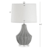 JYL8018B Tate Lámpara de mesa LED de cerámica de 24,5 pulgad