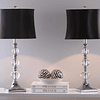 SAFAVIEH Lighting Collection Maeve Modern Crystal Ball/Black