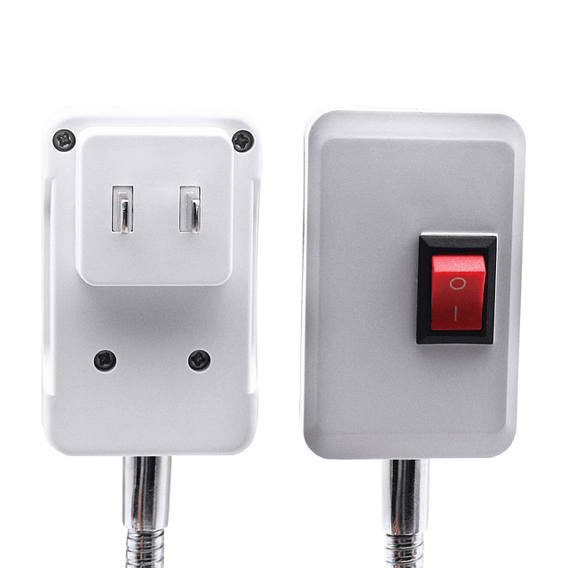 E27/E26 Adaptador de enchufe con interruptor de encendido/ap