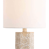 SAFAVIEH Lighting Collection Eliseo Beige Lámpara de mesa pa