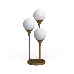 SAFAVIEH Lighting Collection Marzio Modern Brass Gold 3 Orb