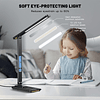 Lámpara de escritorio LED con cargador inalámbrico, Lámparas