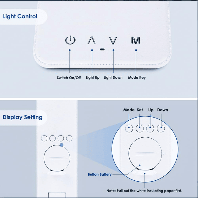 Lámpara de escritorio LED multifuncional con cargador inalám