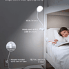 Luz de clip de 5 W, luz de lectura de 36 LED para cama, lámp