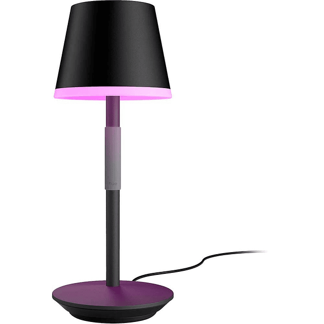 Lámpara de mesa portátil inteligente Go, negra - Luz LED que