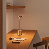 Lámpara de mesa LED inalámbrica, luz de mesa portátil recarg