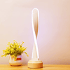 Lámpara de escritorio moderna RGB de madera/lámpara de noche