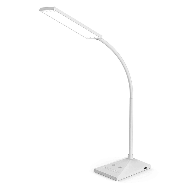 Lámpara de escritorio LED, lámpara de mesa regulable de 12 W