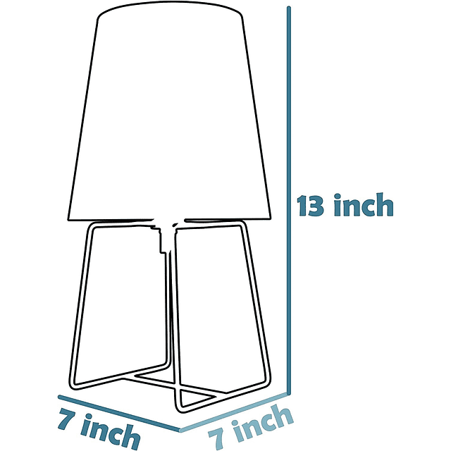 Aspen Creative 40172-21A, lámpara de mesa con acento de meta