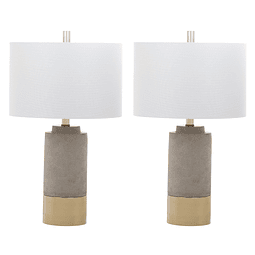 SAFAVIEH Lighting Collection - Lámpara de mesa moderna y con