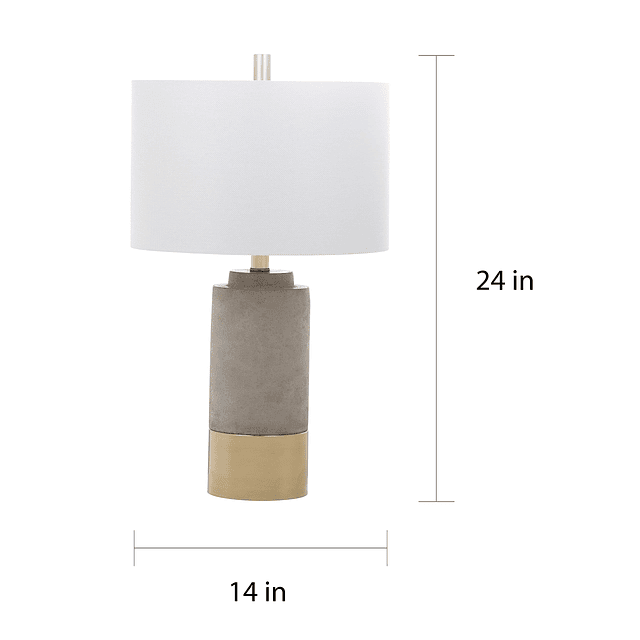 SAFAVIEH Lighting Collection - Lámpara de mesa moderna y con