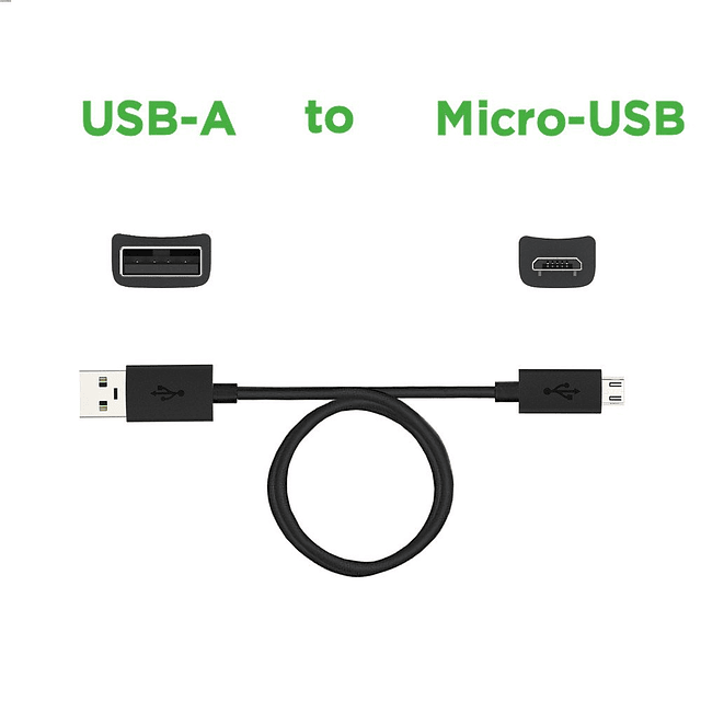 Cargador TurboPower 18 QC3.0 con cable micro-USB de 3.3 pies