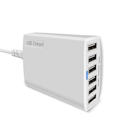 Cargador USB, 60 Watts 12A Cargador de Pared de Viaje de Alt