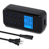 Estación de carga USB, concentrador de carga USB de 60 W y 8