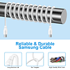 Cable de carga rápida Samsung para Galaxy S24 A15 A54 S23 S2