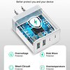 Paquete de 2 cargadores de pared USB C, bloque de cargador U