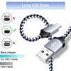 Cargador USB tipo C para Samsung Galaxy S24/S23 FE/S22 Ultra