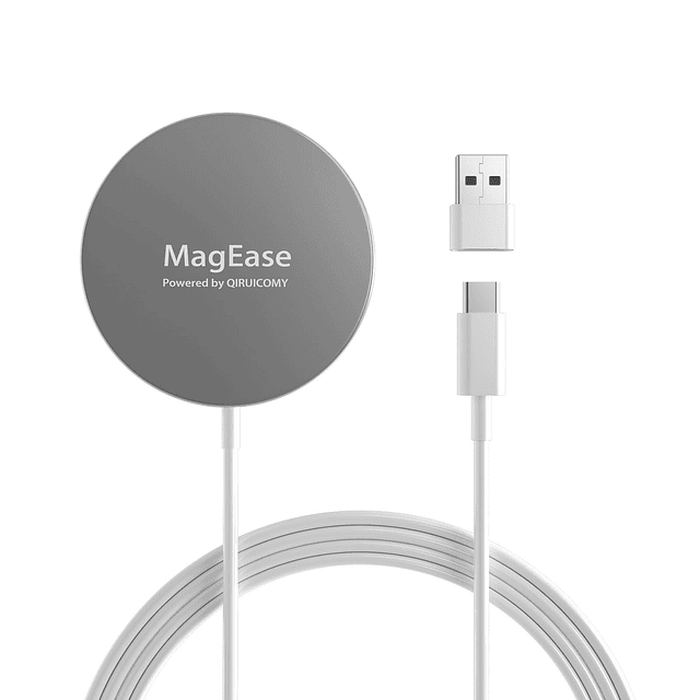 Cargador inalámbrico magnético, cargador MagSafe inalámbrico