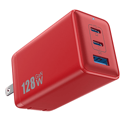 Cargador de pared USB C de 128 W, estación de carga rápida G