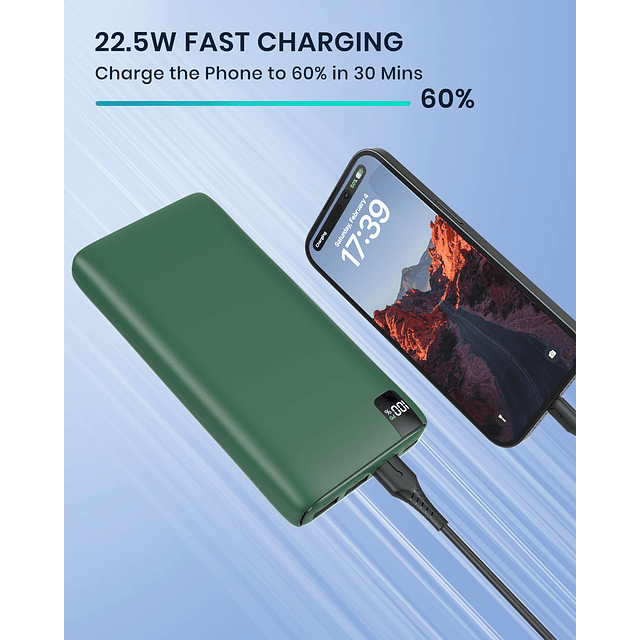 Cargador portátil Power Bank - Cargador de teléfono portátil