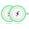 Estación de carga inalámbrica de 15W para Samsung Galaxy Z F