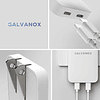 Cargador de pared plano USB C de 2 puertos, adaptador de cor