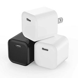 Bloque de carga USBC, paquete de 3 cargadores de pared USB C