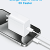 Cargador USB C para i Phone 15, cargador rápido, bloque de c