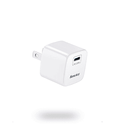 Cargador USB C de 20 W, adaptador de corriente USB-C PD tipo