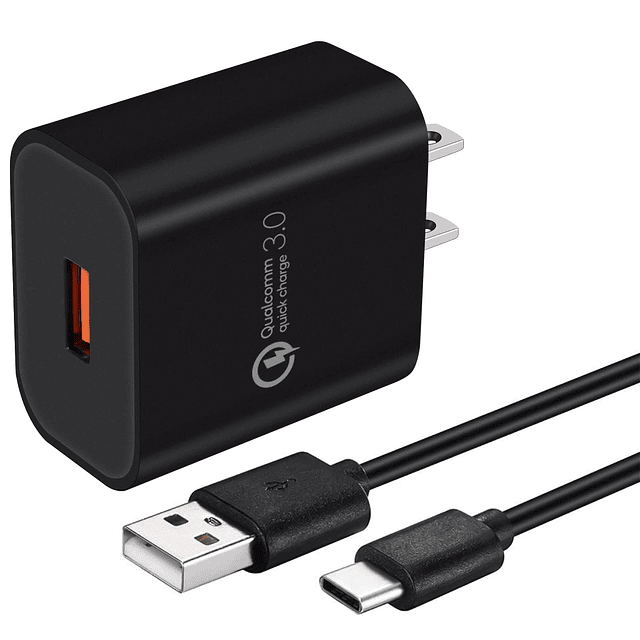 Adaptador de cargador USB C de alta velocidad de 18W Compati