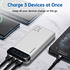 Power Bank 10000mAh Cargador Portátil para Teléfono Móvil Ba