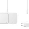 Cargador inalámbrico Samsung Duo 2022 de 15 W con adaptador