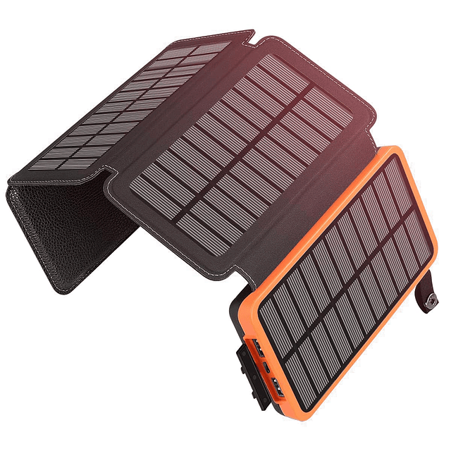 Cargador de banco de energía solar 25000mAh-22.5W Cargador d