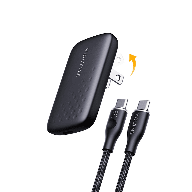 Cargador de pared USB C, cargador de pared ultradelgado de 3