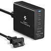 Bloque de carga rápida USB C de 125 W, Estación de carga de