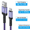 Cable de carga C Cargador rápido Tipo USB C Cable Teléfono A