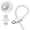 Cable cargador micro USB Android de 10 pies, paquete de 2 ca