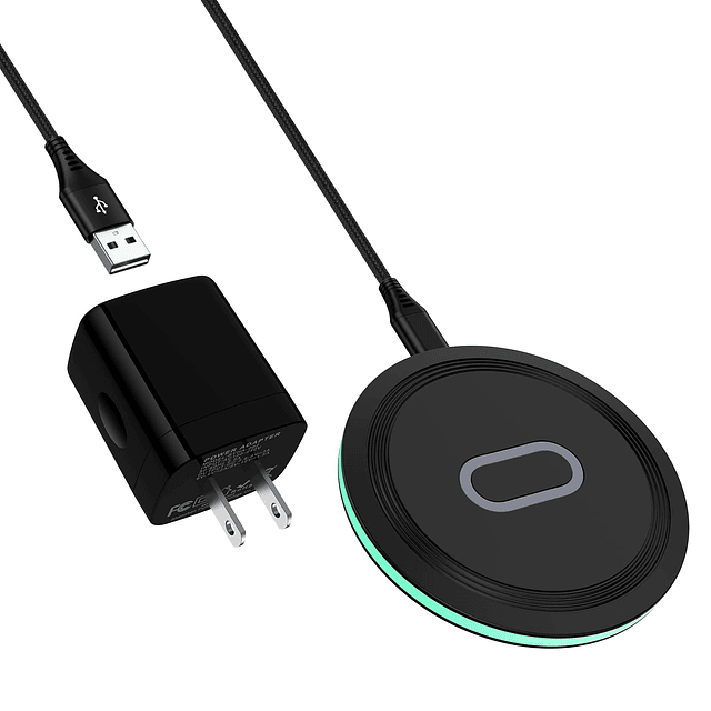 Samsung S24 Ultra Wireless Charger Pad Carga rápida para Gal