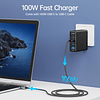 Adaptador de cargador rápido USB-C : bloque de pared PD 3.0