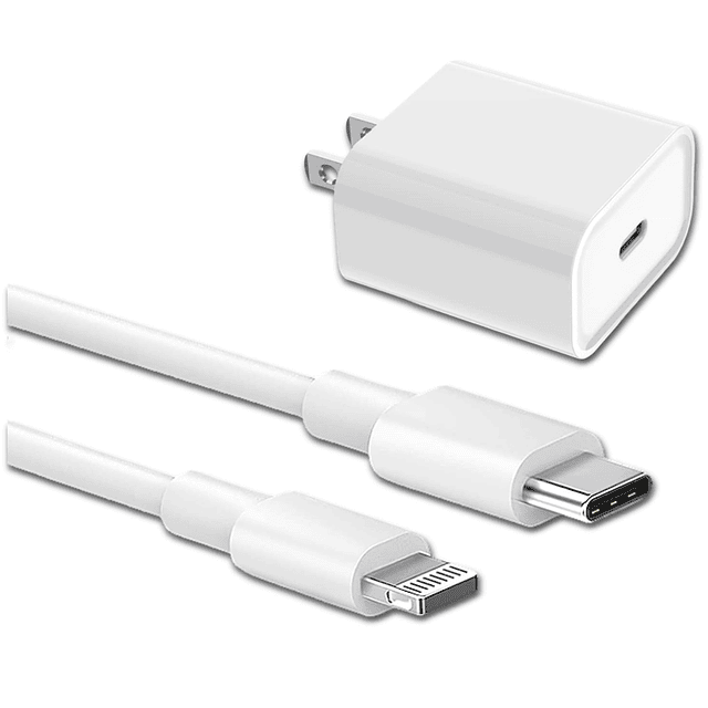 Cargador rápido genérico con adaptador de pared PD USB C de