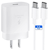 Cargador rápido Samsung de 25 W USB C de carga súper rápida