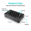 Chargeknight Estación de carga para múltiples dispositivos,