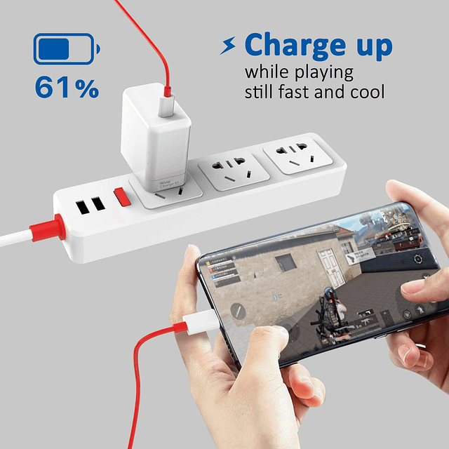 OnePlus Warp Charger, 65W Warp Charger Block Reemplazo para