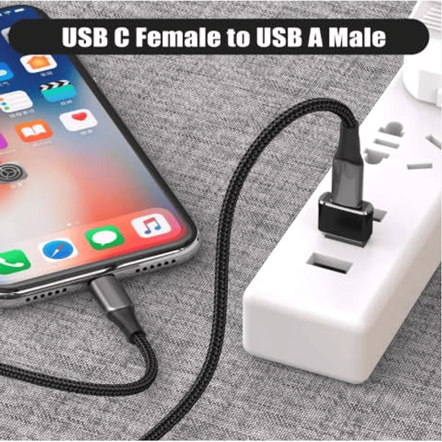 Adaptador USB-C a USB *Certificado MFI* para iPhone 12/12 Pr