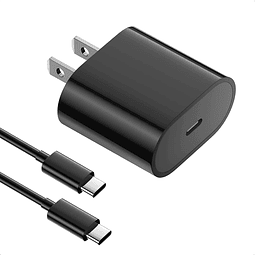 Cargador rápido USB C de 20 W para iPad Pro 13/12/11 pulgada