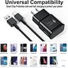 Cargador USB C Android, carga rápida adaptable y cable USB t